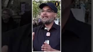 Atheist Too Scared To Answer This Question  Hashim  Speakers Corner [upl. by Meridith]