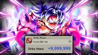 Level 99 ULTRA INSTINCT Goku is a DEMON Dragon Ball LEGENDS [upl. by Theall]