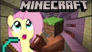 Fluttershy Plays Minecraft [upl. by Tnattirb]