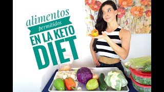 Alimentos permitidos en la keto diet [upl. by Eahcim646]