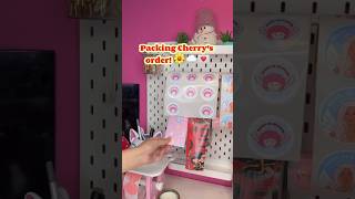 Packing Cherry’s order 🌼☁️💌 asmr satisfying satisfying skincare bodycare [upl. by Dicky214]