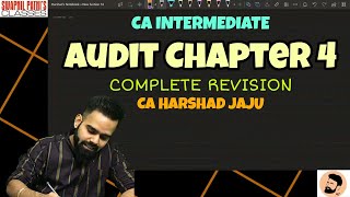 Chapter 4  Risk Assessment And Internal Control  CA INTER AUDIT CHAPTER 4  CA HARSHAD JAJU [upl. by Maharg39]