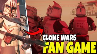 This New CLONE WARS Fan Game is FREE [upl. by Newell]