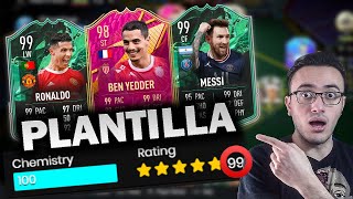 😲PLANTILLA 199 en FIFA 22 😍 MEJOR EQUIPO de TODO ULTIMATE TEAM [upl. by Analram484]