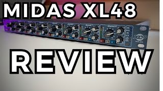 MIDAS XL48  review dan cara menggunakan preamp LEGEND xl48  Indonesia [upl. by Airtemed]