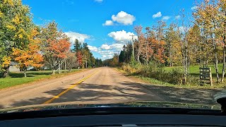 V226 Driving to Riverview NB Canada Oct 2023 [upl. by Enicnarf]