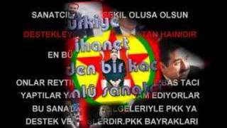 gunesi gordum mahsun kirmizigul pkk li sanatcilar ibrahim talises bir numarali pkk ci [upl. by Oniuqa]