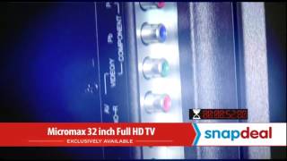 Micromax 81 cm 32 LED TV review by NDTV Gadget Guru [upl. by Othelia]