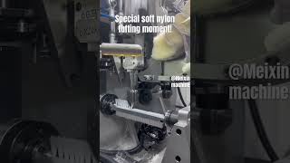 We’re testing special soft nylon brush on our 5Axis drilling and tufting machine brushmachine [upl. by Ahs]