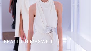 Spring Summer 2024 Runway Show  Brandon Maxwell [upl. by Sirapal]