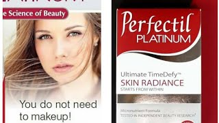 Perfectil platinum skin radiance tablets [upl. by Lili]