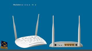 TPLINK TDW8961N  Configuration en Routeur protéger le WIFI et changer le mot de passe admin [upl. by Emie]