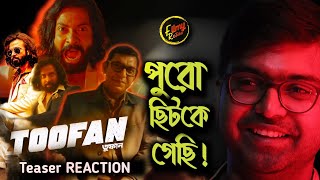 TOOFAN Teaser REACTION  Shakib Khan VS Chanchal Chowdhury 🔥  FILMY RETAKE [upl. by Nohsyt]