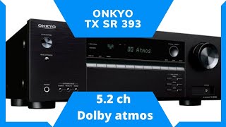 Receiver Onkyo Tx SR393  Especificações e avaliação [upl. by Lindgren]