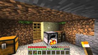 Minecraft Lets Play Episode 1 [upl. by Elatsyrc]