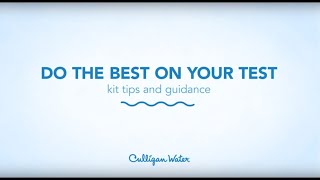 Using Your Culligan Water Test Kit  Culligan [upl. by Yatnohs519]