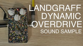 Landgraff Dynamic Overdrive dod sound sample no talking [upl. by Nyluqcaj]