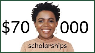 HOW TO GET COLLEGE  GRAD SCHOOL SCHOLARSHIPS  TIPS amp TRICKS [upl. by Kirkwood]