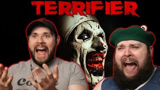 TERRIFIER 2016 TWIN BROTHERS FIRST TIME WATCHING MOVIE REACTION [upl. by Libre276]