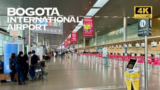 4K El Dorado International Airport Bogota Colombia 🇨🇴🐧 Nonstop Walking Tour [upl. by Berlauda]