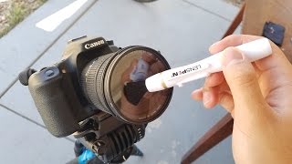 BEST WAY TO CLEAN YOUR CAMERA  LensPen DSLR Pro Cleaning Kit Review [upl. by Cher320]