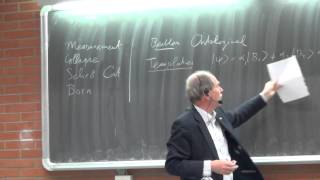 Gerard t HooftFrom Standard Model to Black Hole Complementarity and Back Again Lecture 44 [upl. by Suirada]