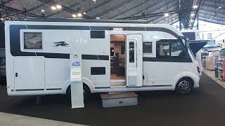 Sleek 121k Laika integrated motorhome Laika Ecovip H4109 DS review [upl. by Nohsed]