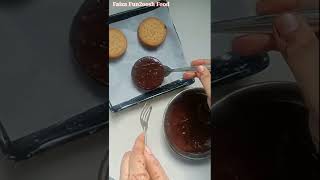 Lotte choco pie recipe in just 2 mints 😱 home made choco pie chocolate 🥰 [upl. by Geminius354]