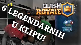 CLASH ROYALE  Šest legendarnih u klipu [upl. by Nnyloj]