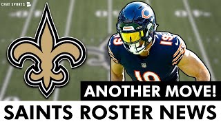 MORE Saints Roster Moves New Orleans Signs Wide Receiver  Saints News [upl. by Dviad]