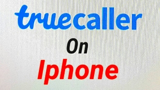 Truecaller On Iphone [upl. by Hamlani]