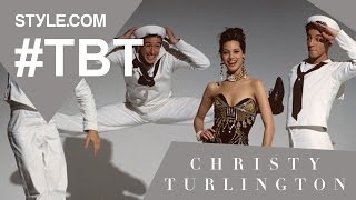 Christy Turlington The Purest Beauty  TBT with Tim Blanks  Stylecom [upl. by Sykleb]