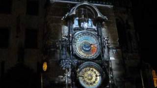 Prague Astronomical Clock  600th Anniversary Show [upl. by Bissell]