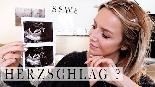 VLOG Schlägt das Herz vom Baby  1 Untersuchung nach dem Bluttest  Meine 2 Schwangerschaft [upl. by Tyre]