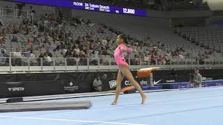 Jaysha McClendon  Floor Exercise  2024 Xfinity US Championships  Women Session 1 Day 1 [upl. by Rabbaj634]