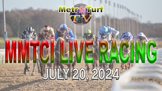 20 July 2024  Philippines Horse Racing Live  Metro Manila Turf Club Inc [upl. by Eanrahs28]