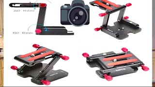 Koolertron Folding Z Flex Tilt Head Camera Bracket [upl. by Atenahs]