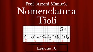 Nomenclatura Tioli L18 ProfAtzeni ISCRIVITI [upl. by Martie]