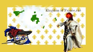 Kingdom Of Franceexe  In Countryball At War [upl. by Latty]