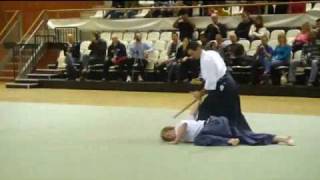 Takemusu Aikido demo at the 2009 Aikido Embukai  doshu seminar in Holland [upl. by Kellen]