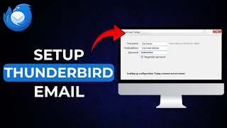 How To Setup Thunderbird Email 2024 [upl. by Denison]