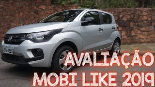 Avaliação Fiat Mobi Like 4 cilindros 2019 10 [upl. by Lurette]