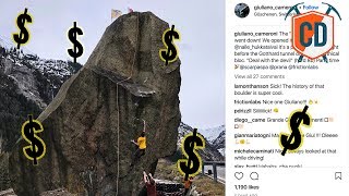 Nalle Hukkataival Climbs Worlds Most Expensive Boulder  Climbing Daily Ep1156 [upl. by Secundas780]