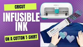 Cricut Infusible ink on 100 cotton t shirt [upl. by Aleciram]