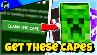 How to Get EVERY New Cape in Minecraft  15th Anniversary [upl. by Aicirtap]