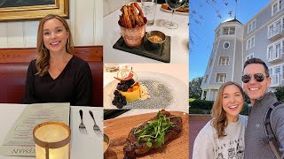 Dinner at Yachtsman Steakhouse and Exploring Disneys Yacht Club Resort [upl. by Adoh]