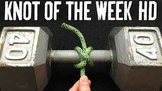 How to Tie the Constrictor Knot  ITS Knot of the Week HD [upl. by Fogarty264]