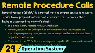 Remote Procedure Calls RPC [upl. by Oinotnanauj]