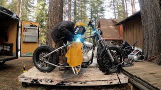 Sportster Chopper Lowbrow Hardtail Part 2 [upl. by Salazar]