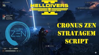 Cronus Zen Stratagem Script  HELLDIVERS 2 [upl. by Martella809]